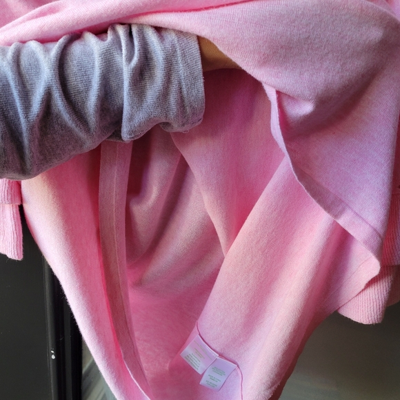 Lilly Pulitzer Kresta Sweater Heathered Resort PINK Retail $108 Coolmax M Mint - Picture 8 of 9
